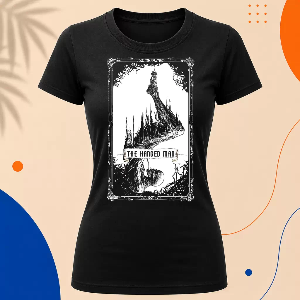 Dámské tričko - Hanged Man - Viselec - Tarot - Velká arkána